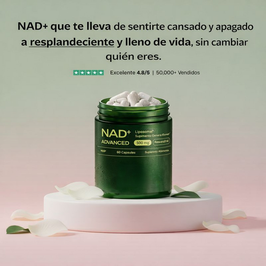 NAD+ Advanced - Cápsulas antienvejecimiento