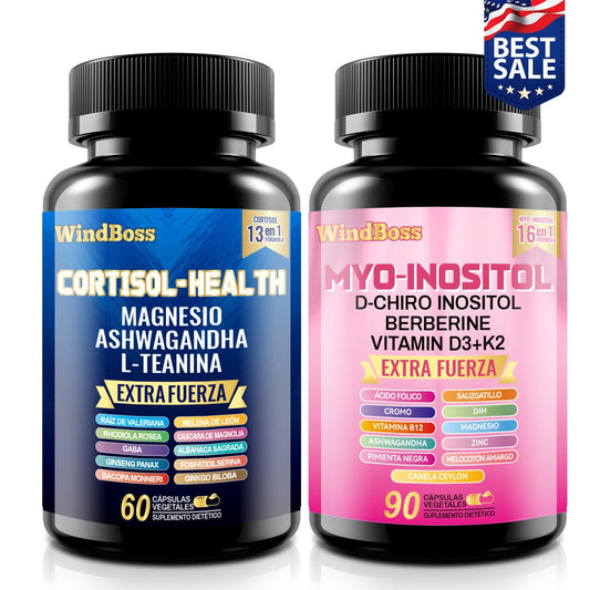 Cortisol Balance® – Pack Doble 2x1 | Soporte Antiestrés y Hormonal